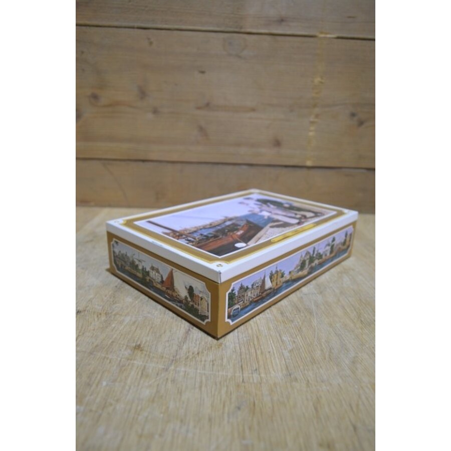 Set van 3 vintage Enkhuizer Banket koektrommels-3
