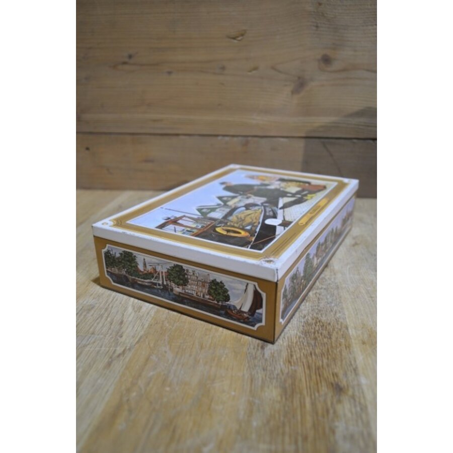Set van 3 vintage Enkhuizer Banket koektrommels-7