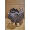 LoodsVol, Tweedehands Kinderpoef Triceratops van kunstleer