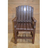 thumb-Houten kinderstoel jaren 50 vintage-6
