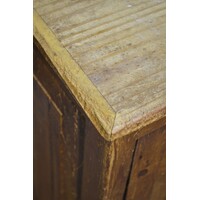 thumb-Vintage Mexicaans grenen wijnkast met klep-2
