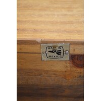 thumb-Vintage Mexicaans grenen wijnkast met klep-8