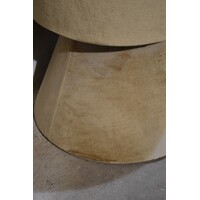 thumb-Retro eetkamerstoel met velours bekleding-7