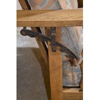 thumb-Antieke verstelbare eiken rookstoel Liberty-6