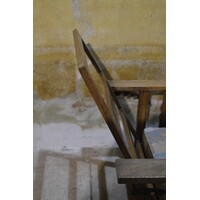 thumb-Antieke verstelbare eiken rookstoel Liberty-9