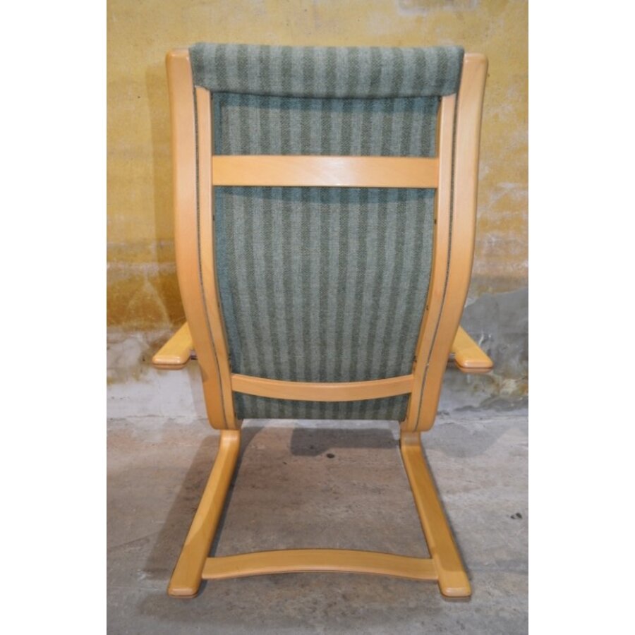 Vintage Swedese Lamello fauteuil Yngve Ekström-3
