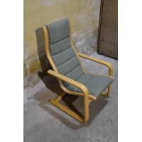 thumb-Vintage Swedese Lamello fauteuil Yngve Ekström-6