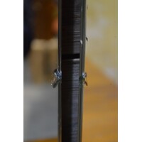 thumb-Teakhouten retro wandkapspiegel met lade-4
