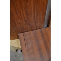 thumb-Teakhouten retro wandkapspiegel met lade-7