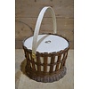 LoodsVol, Tweedehands Vintage rotan naaimandje met hengsel