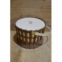 thumb-Vintage rotan naaimandje met hengsel-6