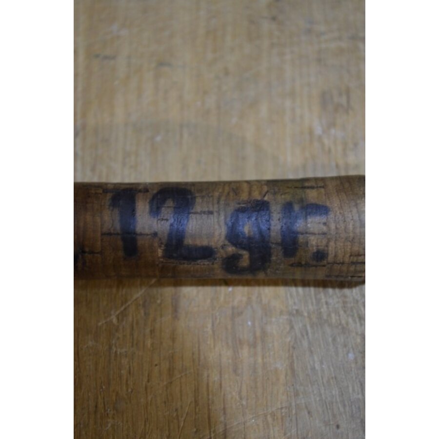 Vintage DAM werphengel jaren 70 met linnen zak-7