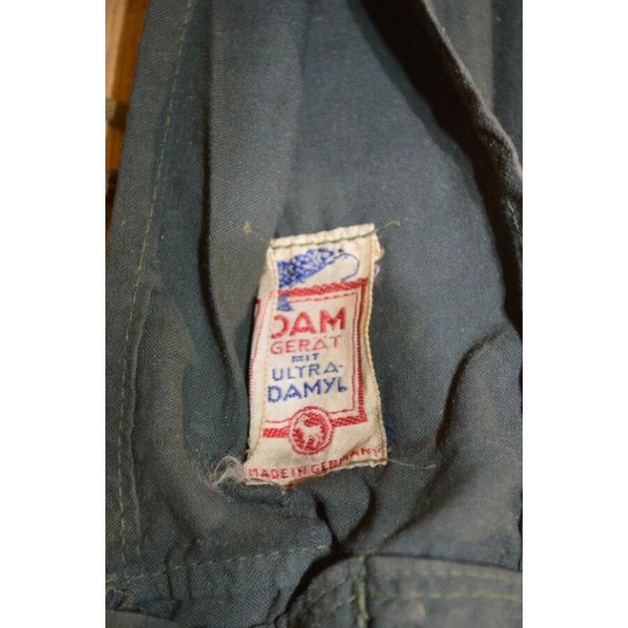 Vintage DAM werphengel jaren 70 met linnen zak-10