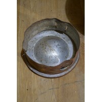 thumb-Oude metalen melkbus geleefd met deksel-7