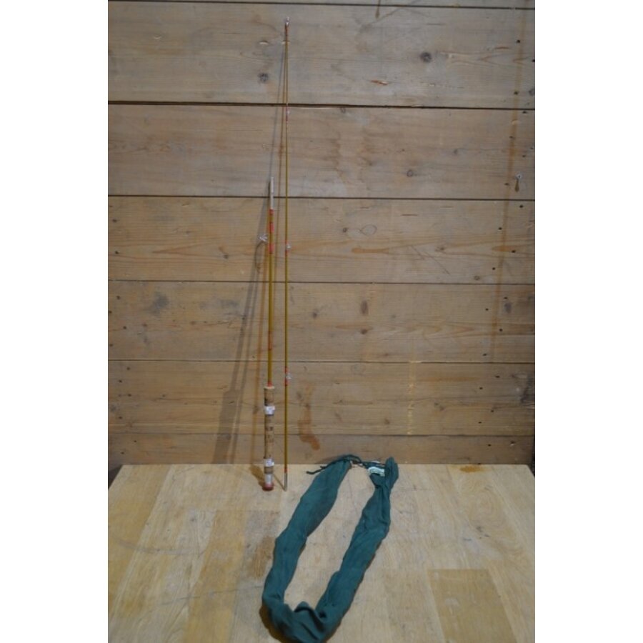 Vintage Shakespeare NORIS vlieghengel model 1044 met originele linnen hoes-7