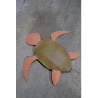 thumb-Decoratieve leren schildpad voor stoel of bank-2