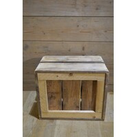 thumb-Stevige vurenhouten houten kist voor opslag en decoratie-4