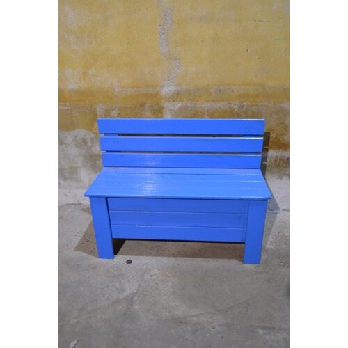 Klepbankje blauw 
