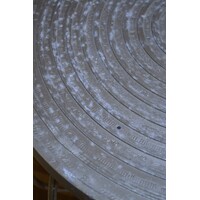 thumb-Rond aluminium bijzettafeltje met oosterse gravering-5