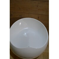 thumb-Witte Ball Chair van Finn Stone van 100% gerecycled ABS-2