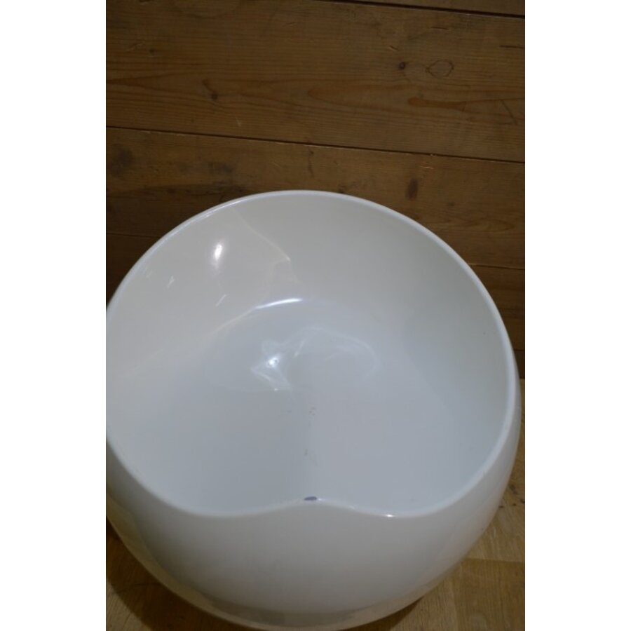 Witte Ball Chair van Finn Stone van 100% gerecycled ABS-2