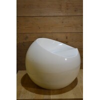 thumb-Witte Ball Chair van Finn Stone van 100% gerecycled ABS-5