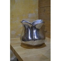 thumb-Glimmende aluminium vaas in tulpvorm-1