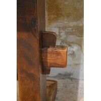 thumb-Massief eiken kloostertafel demontabel-2
