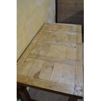 thumb-Mexicaanse grenen eettafel met authentieke geleefde uitstraling-2