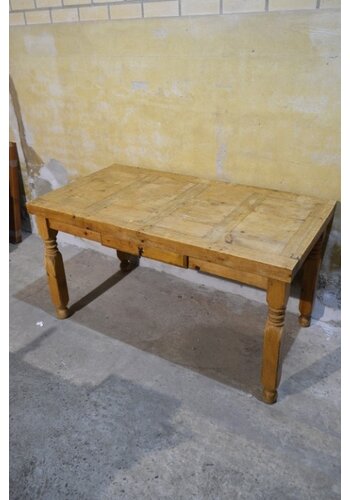 Mexicaanse grenen eettafel 
