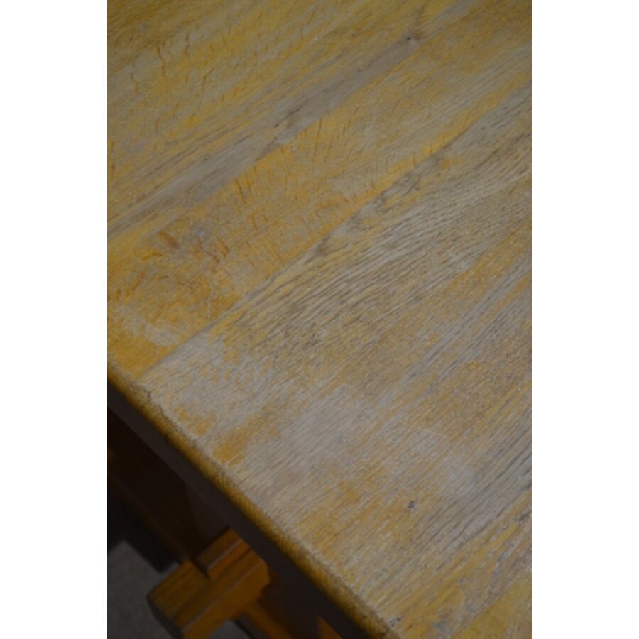 Massief eiken kloostertafel blank-3