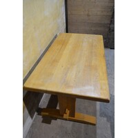 thumb-Massief eiken kloostertafel blank-5