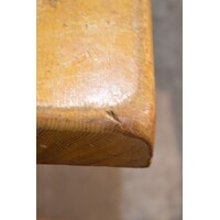 thumb-Massief eiken kloostertafel blank-8