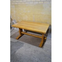 thumb-Massief eiken kloostertafel blank-9