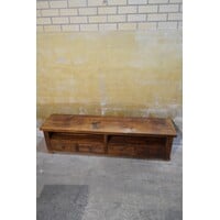 thumb-Vintage teakhouten tv-meubel jaren 50 sideboard-3