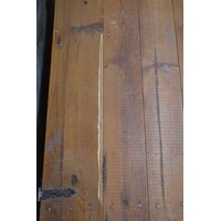 thumb-Vintage grenen houten dekenkist met klep-7
