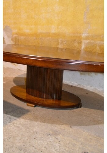 Ovale salontafel wortelnoten 