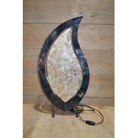 thumb-Staande designlamp van parelmoer-1
