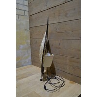 thumb-Staande designlamp van parelmoer-2