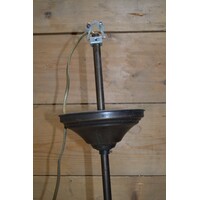thumb-Vintage hanglamp met mat glazen kap-5
