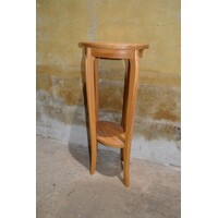 thumb-Vintage grenen plantentafel met onderblad-1