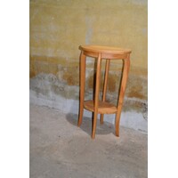 thumb-Vintage grenen plantentafel met onderblad-2