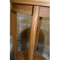 thumb-Vintage grenen plantentafel met onderblad-5