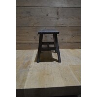 thumb-Houten krukje Aura Peeperkorn stijl-2