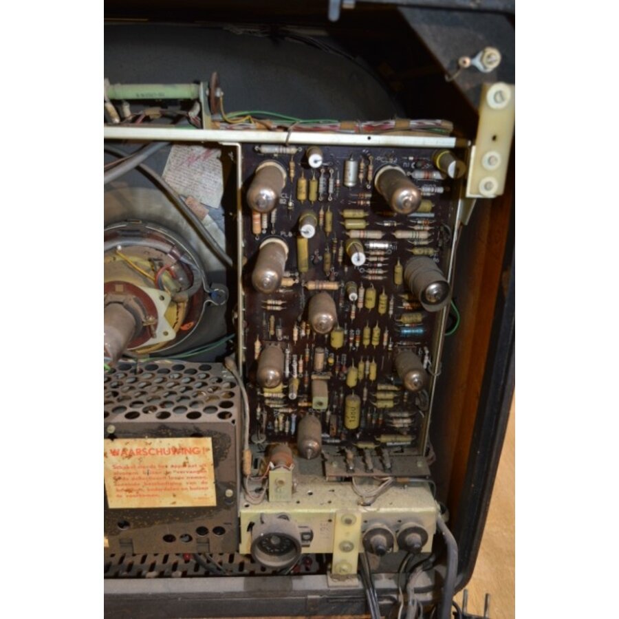 Vintage Philips televisie jaren 60-9