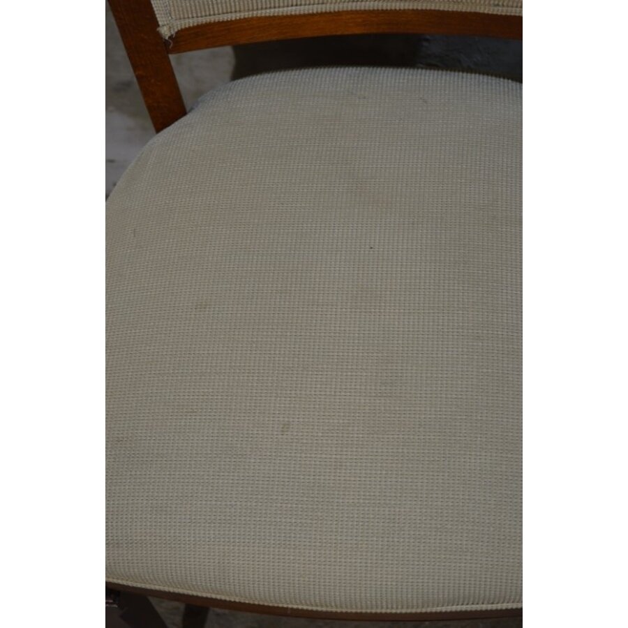 Set van 3 Directoire Reims kersenhouten stoelen-9