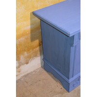 thumb-Gefineerd eiken dressoir met houtsnijwerk-7