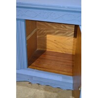 thumb-Gefineerd eiken dressoir met houtsnijwerk-8