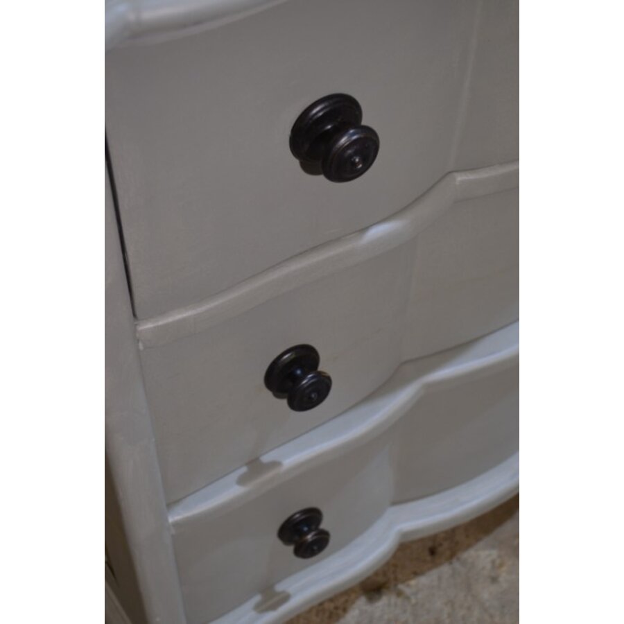 Houten ladencommode met opberglades-5