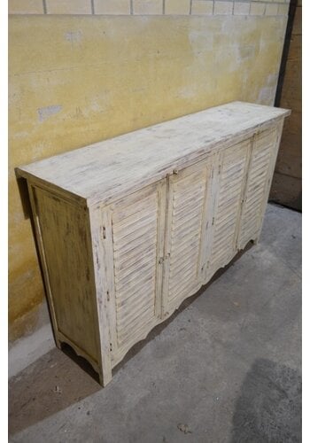 Brocante teak dressoir 